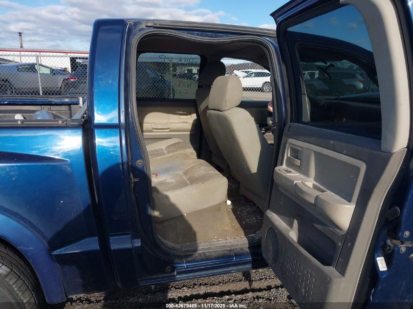 2005 Dodge Dakota Slt VIN: 1D7HW48N75S166543 Lot: 43679489