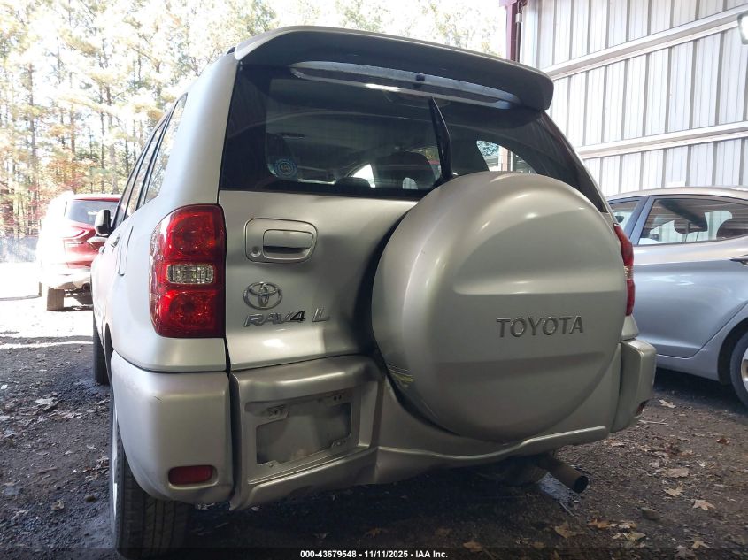 2005 Toyota Rav4 VIN: JTEGD20V550051958 Lot: 43679548