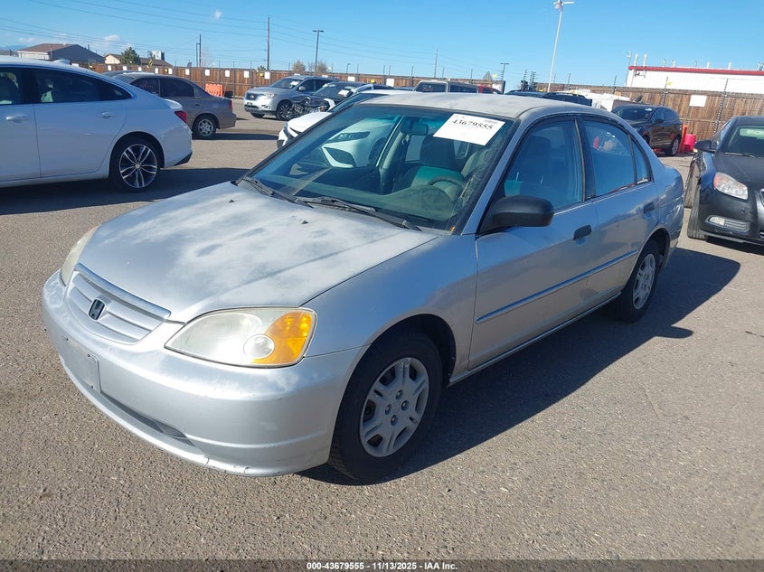 JHMES16521S012065 2001 HONDA CIVIC photo no. 2