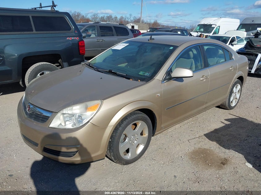 1G8ZS57NX8F156677 2008 SATURN AURA photo no. 2