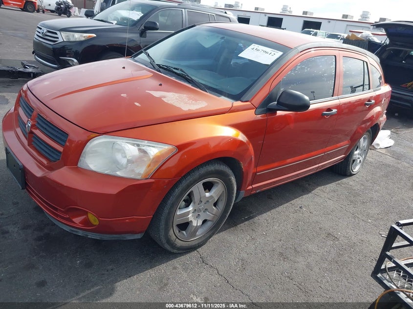 2007 Dodge Caliber Sxt VIN: 1B3HB48B17D412135 Lot: 43679612