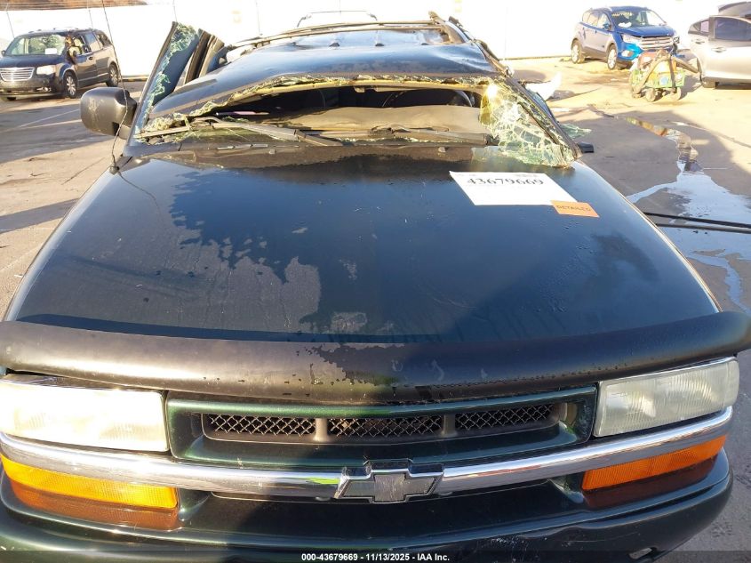 2003 Chevrolet Blazer Ls VIN: 1GNCS18X53K143976 Lot: 43679669