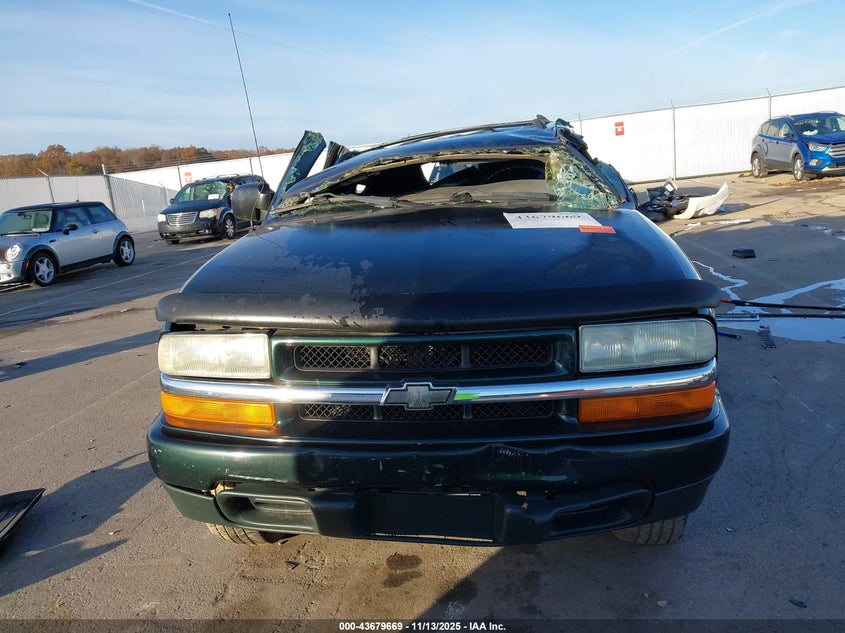 2003 Chevrolet Blazer Ls VIN: 1GNCS18X53K143976 Lot: 43679669