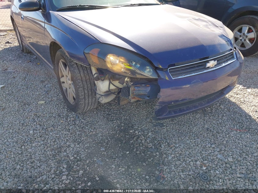 2007 Chevrolet Monte Carlo Lt VIN: 2G1WK15K579180685 Lot: 43679682