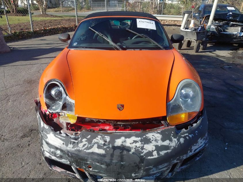 1998 Porsche Boxster VIN: WP0CA2985WU622819 Lot: 43679684