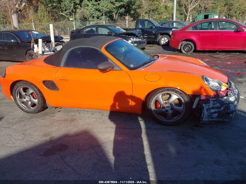 1998 Porsche Boxster VIN: WP0CA2985WU622819 Lot: 43679684