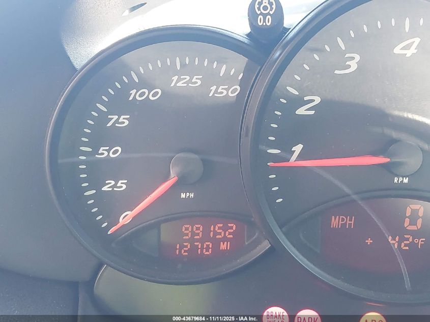 1998 Porsche Boxster VIN: WP0CA2985WU622819 Lot: 43679684