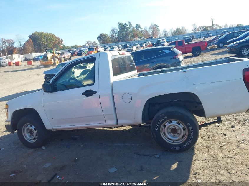 2006 Chevrolet Colorado Work Truck VIN: 1GCCS146468205973 Lot: 43679693