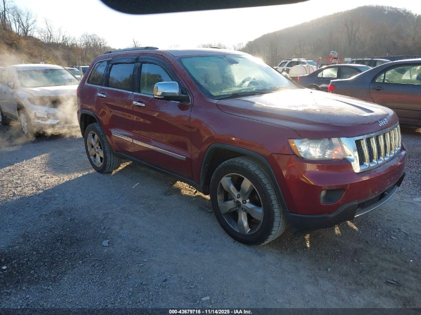 2013 JEEP GRAND CHEROKEE OVERLAND - 1C4RJECT4DC588450