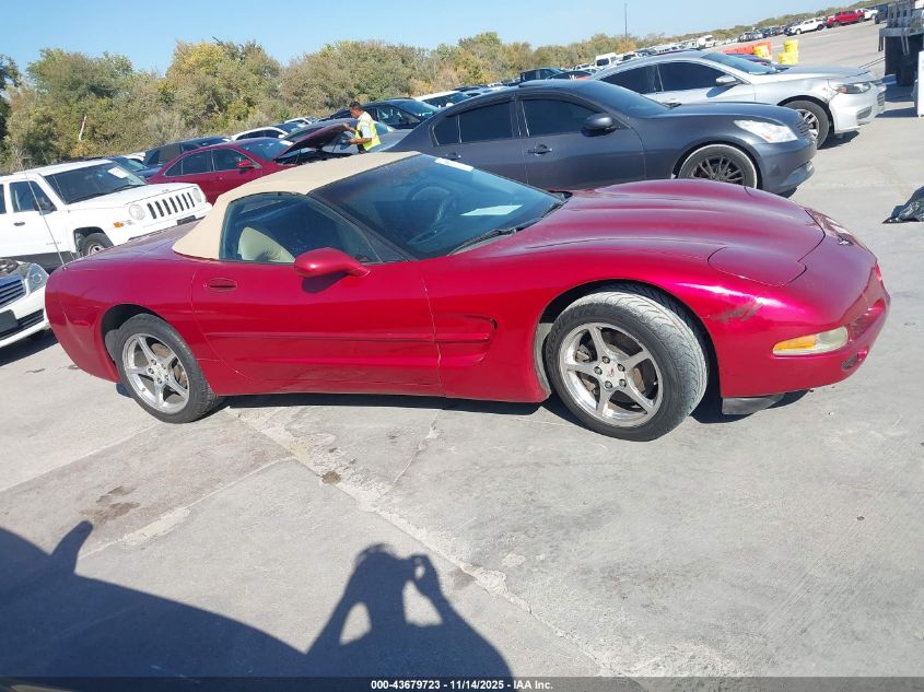 2004 Chevrolet Corvette VIN: 1G1YY32G045111320 Lot: 43679723