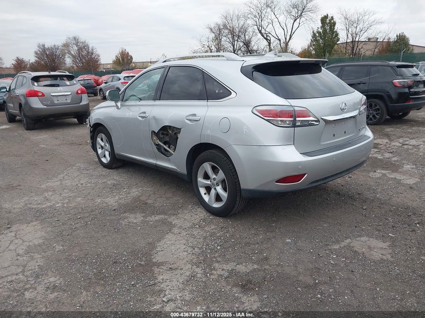 2T2BK1BA2EC243607 2014 LEXUS RX photo no. 3