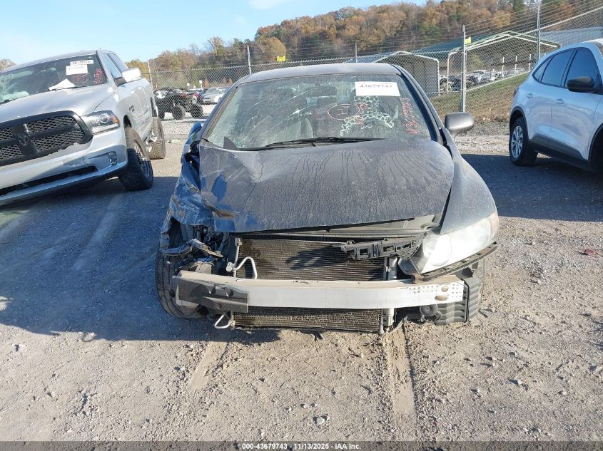 2010 Honda Civic Lx VIN: 2HGFA1F52AH553392 Lot: 43679743