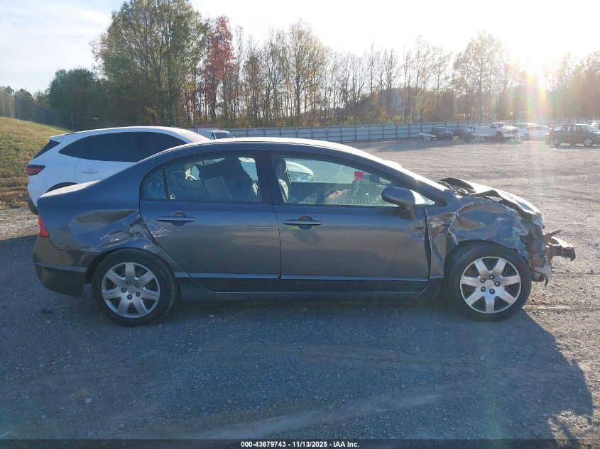 2010 Honda Civic Lx VIN: 2HGFA1F52AH553392 Lot: 43679743