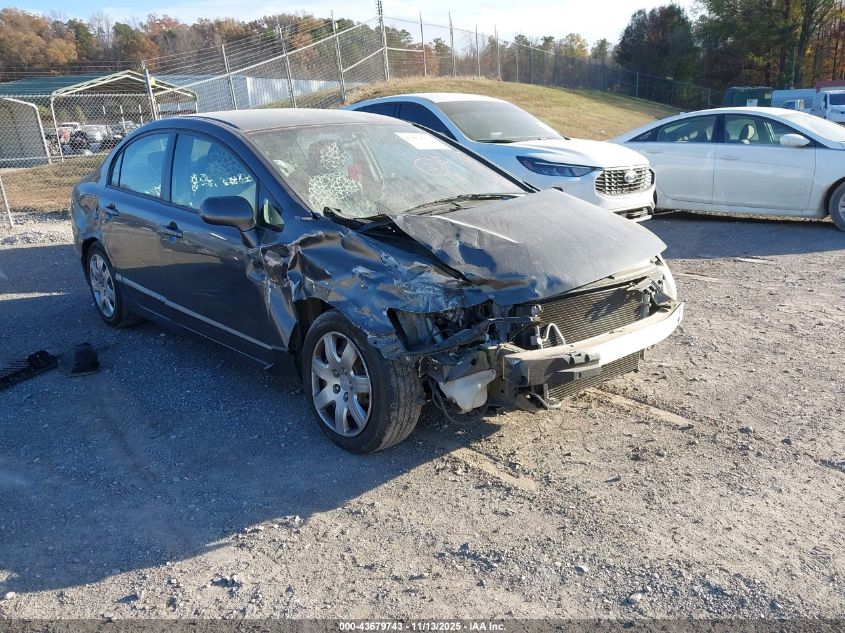 2010 Honda Civic Lx VIN: 2HGFA1F52AH553392 Lot: 43679743