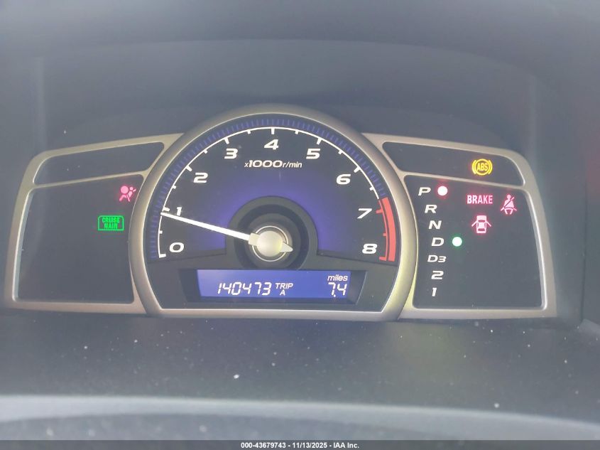 2010 Honda Civic Lx VIN: 2HGFA1F52AH553392 Lot: 43679743