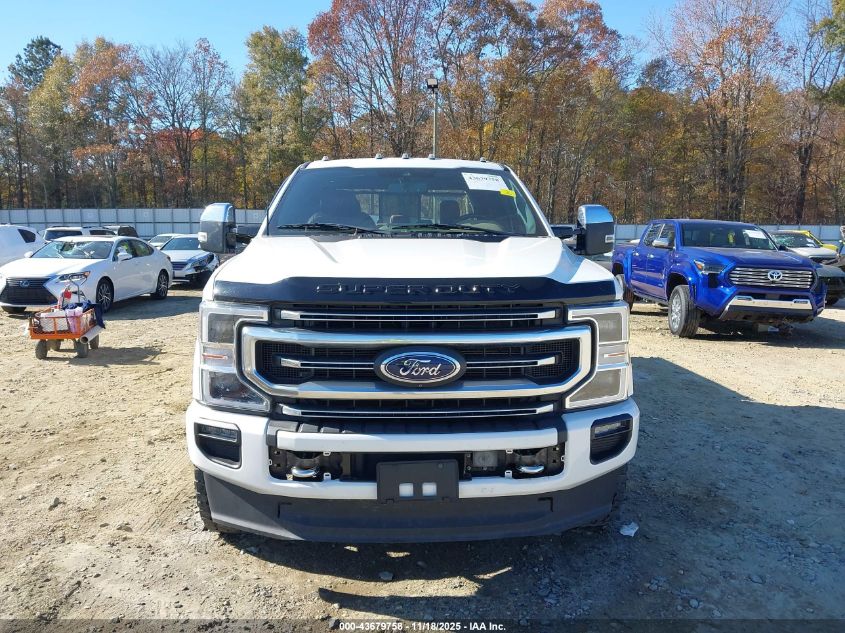 2022 Ford F-350 Platinum VIN: 1FT8W3BT5NEF70080 Lot: 43679758