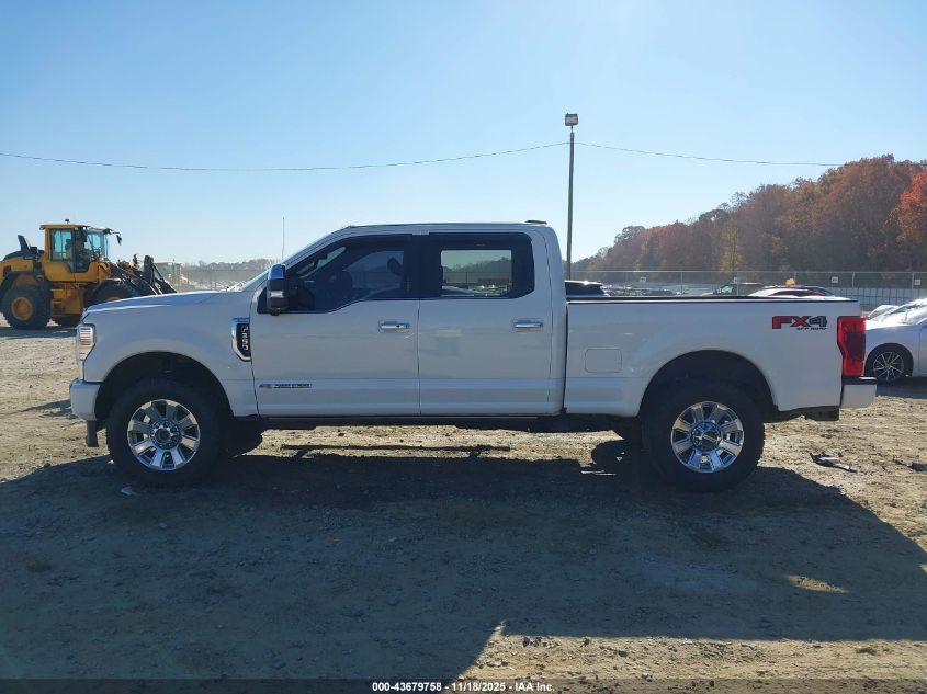 2022 Ford F-350 Platinum VIN: 1FT8W3BT5NEF70080 Lot: 43679758