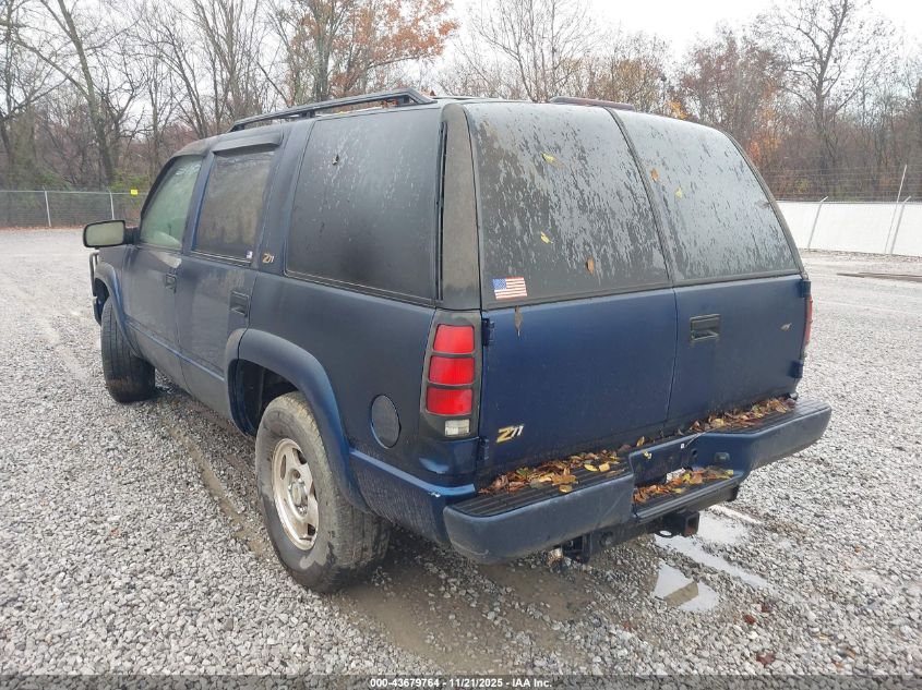 2000 Chevrolet Tahoe Z71 VIN: 1GNEK13R0YR152262 Lot: 43679764