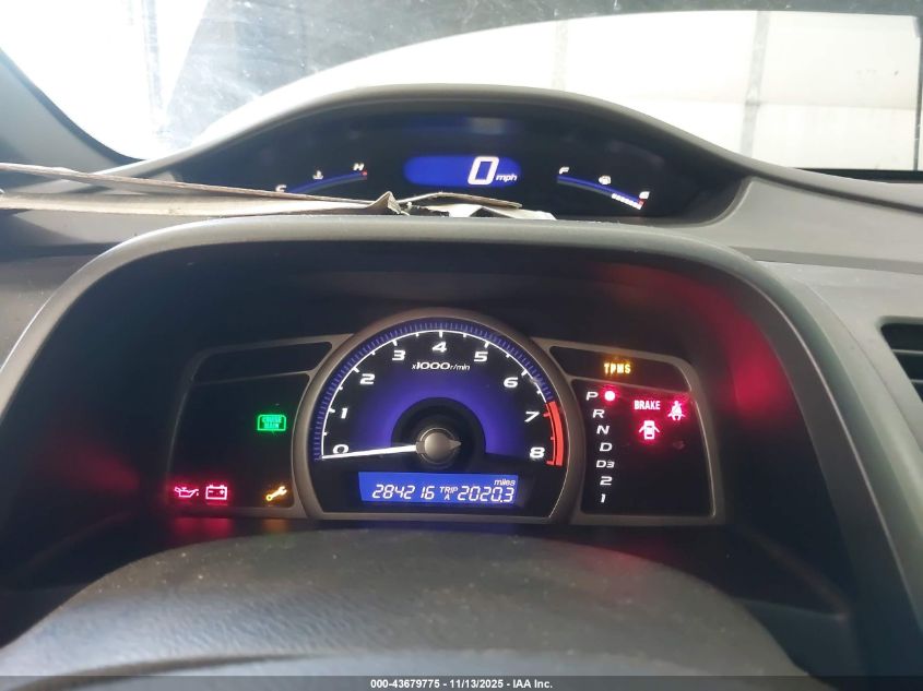 2008 Honda Civic Lx VIN: 2HGFA16588H330218 Lot: 43679775