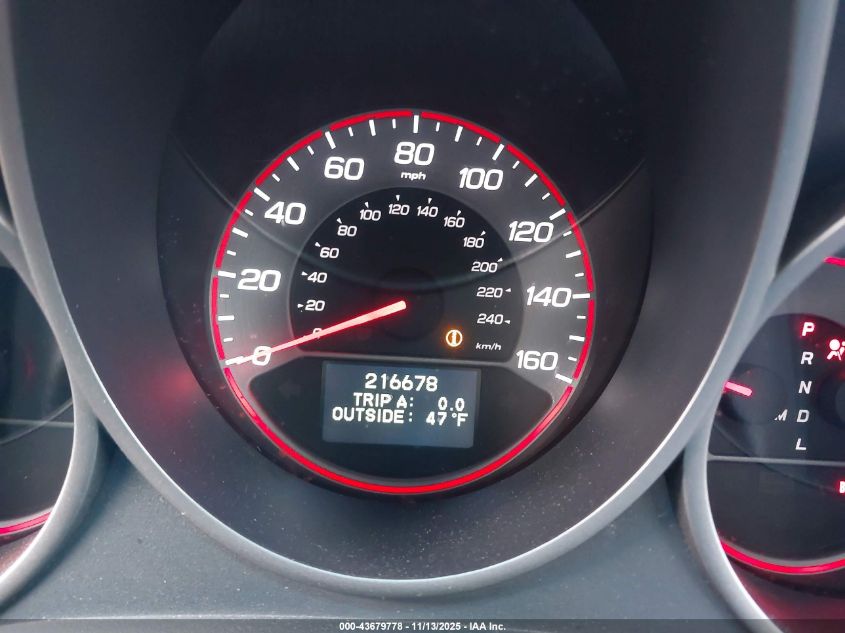 2007 Acura Tl Type S VIN: 19UUA76537A033624 Lot: 43679778