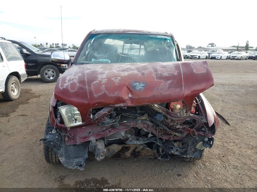 2003 Toyota Tundra Sr5 VIN: 5TBRN34143S404104 Lot: 43679790