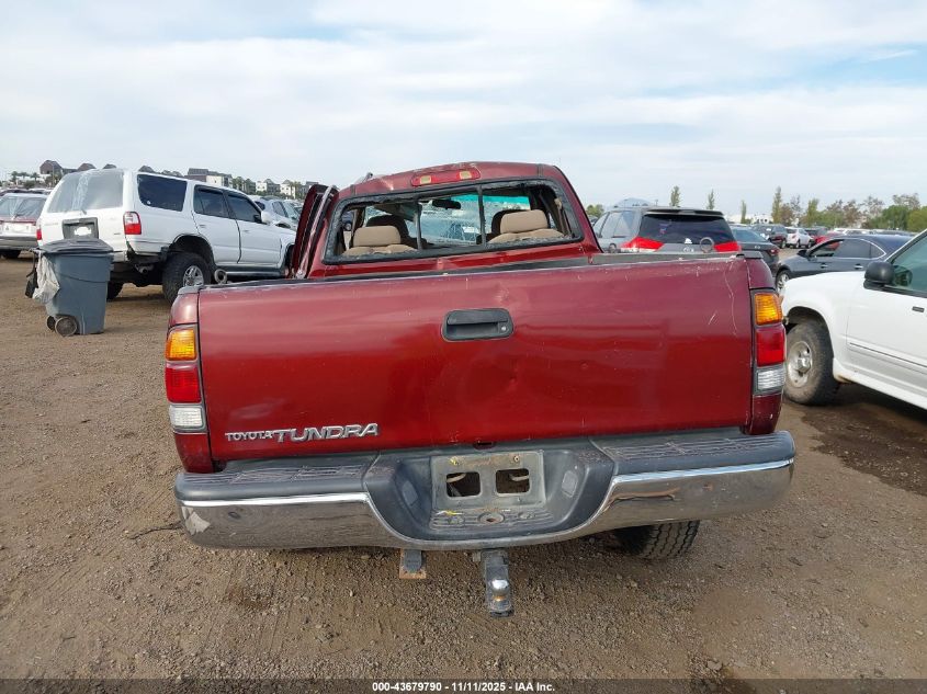 2003 Toyota Tundra Sr5 VIN: 5TBRN34143S404104 Lot: 43679790