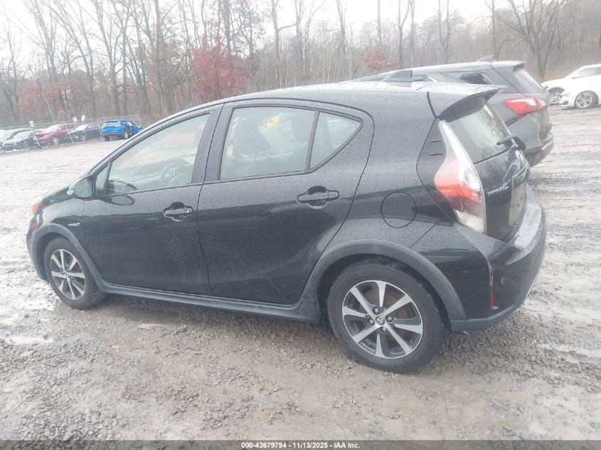 2018 Toyota Prius C Three VIN: JTDKDTB35J1603995 Lot: 43679794