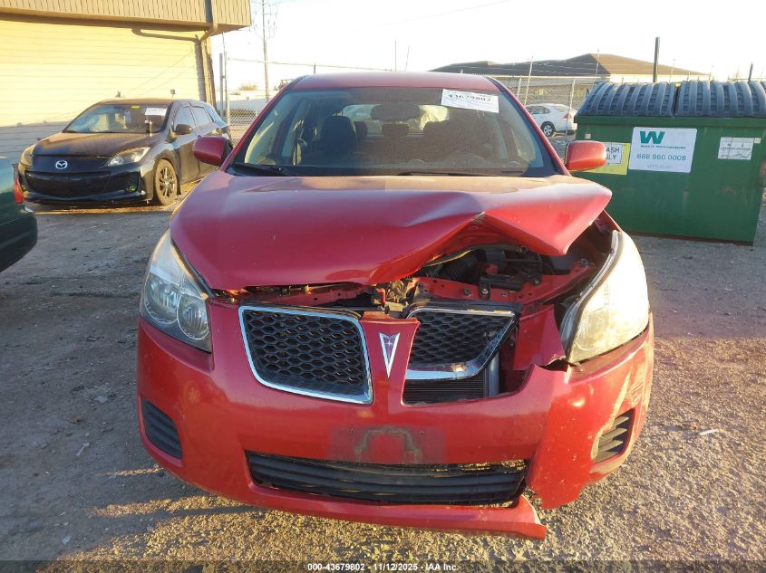 2009 Pontiac Vibe VIN: 5Y2SP678X9Z454350 Lot: 43679802