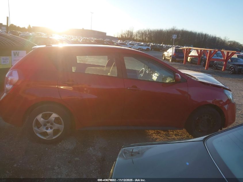 2009 Pontiac Vibe VIN: 5Y2SP678X9Z454350 Lot: 43679802