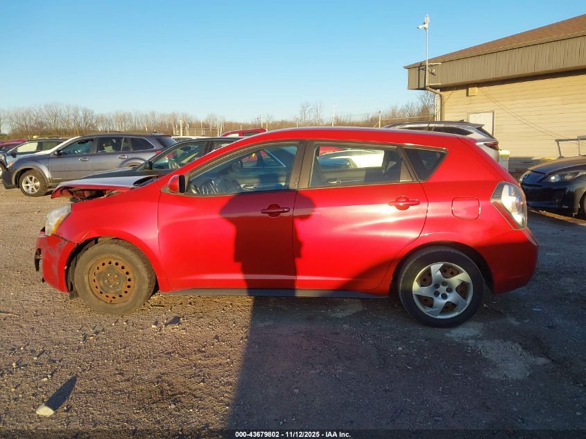 2009 Pontiac Vibe VIN: 5Y2SP678X9Z454350 Lot: 43679802