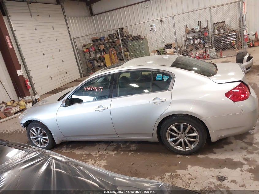 2008 Infiniti G35X VIN: JNKBV61F68M275021 Lot: 43679857