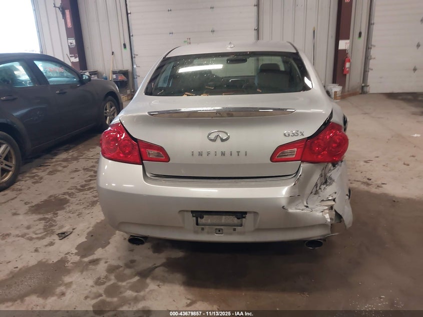 2008 Infiniti G35X VIN: JNKBV61F68M275021 Lot: 43679857
