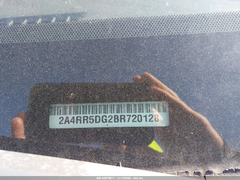 2011 Chrysler Town & Country Touring VIN: 2A4RR5DG2BR720128 Lot: 43679871
