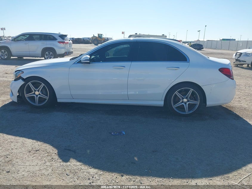 2016 Mercedes-Benz C 300 Sport VIN: 55SWF4JB3GU121602 Lot: 43679876
