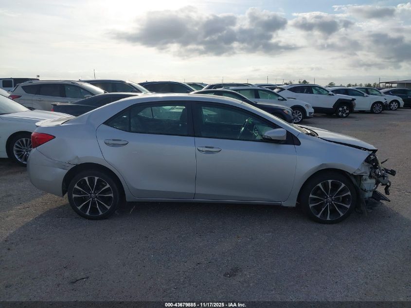 2018 Toyota Corolla Se VIN: 5YFBURHE3JP765633 Lot: 43679885