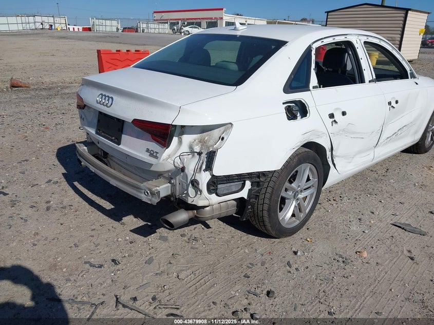 2017 Audi A4 2.0T Ultra Premium VIN: WAUGMAF44HN056408 Lot: 43679908