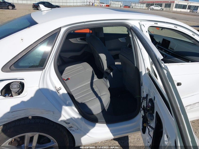 2017 Audi A4 2.0T Ultra Premium VIN: WAUGMAF44HN056408 Lot: 43679908