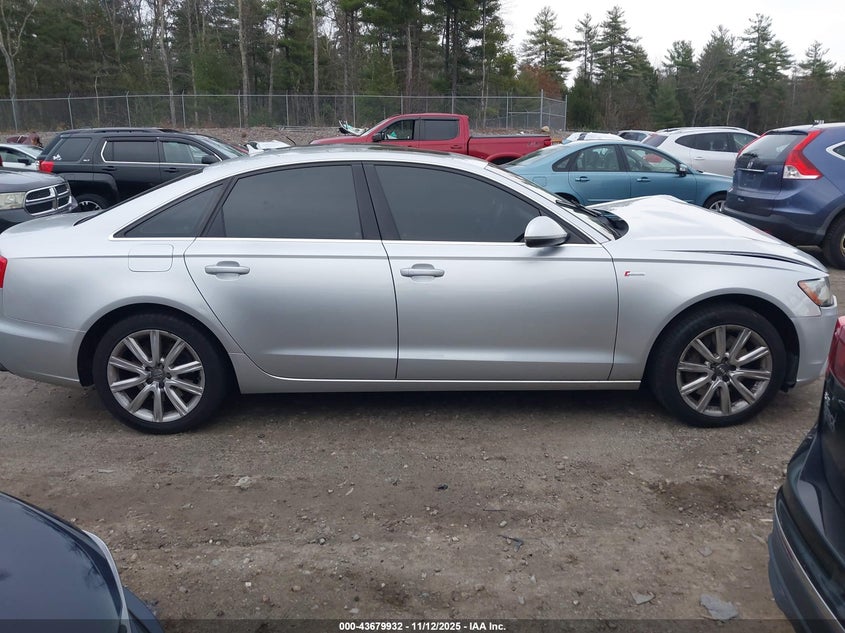 2013 Audi A6 3.0T Premium VIN: WAUGGAFC3DN076979 Lot: 43679932