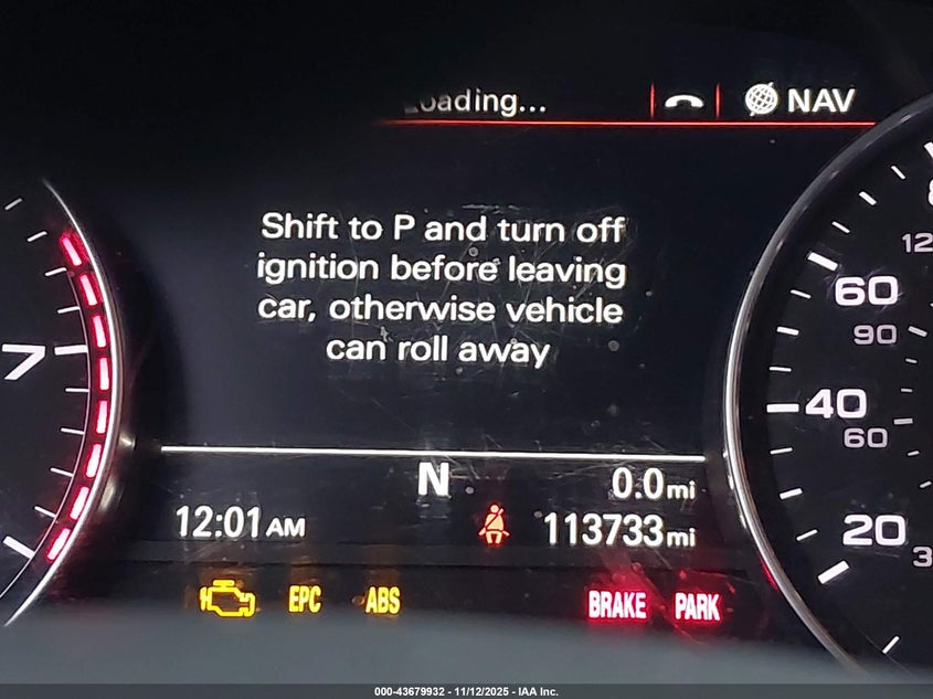 2013 Audi A6 3.0T Premium VIN: WAUGGAFC3DN076979 Lot: 43679932