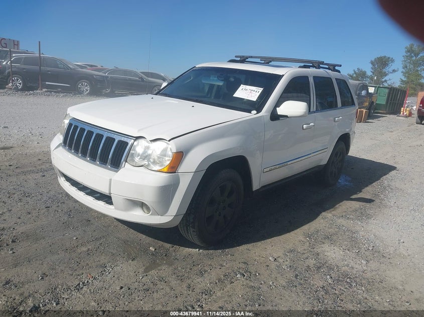 1J8HS582X8C100612 2008 JEEP GRAND CHEROKEE photo no. 2