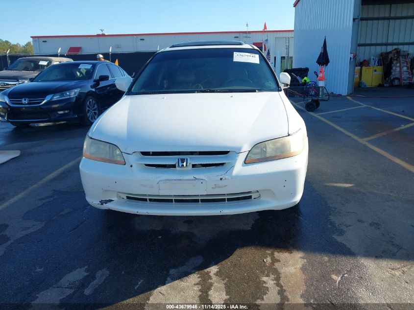 2000 Honda Accord 3.0 Ex VIN: 1HGCG1657YA101030 Lot: 43679946