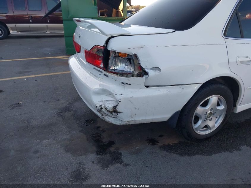 2000 Honda Accord 3.0 Ex VIN: 1HGCG1657YA101030 Lot: 43679946