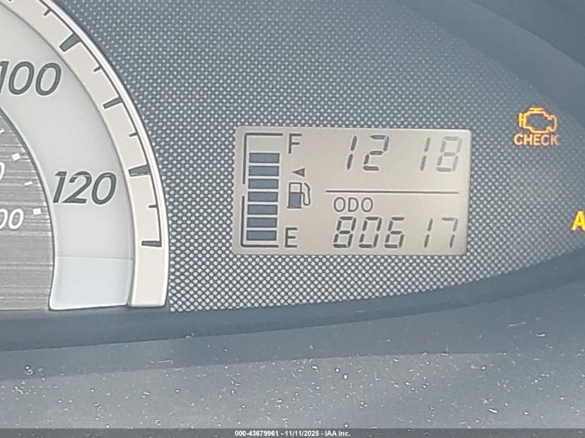 2008 Toyota Yaris VIN: JTDBT923581265871 Lot: 43679961