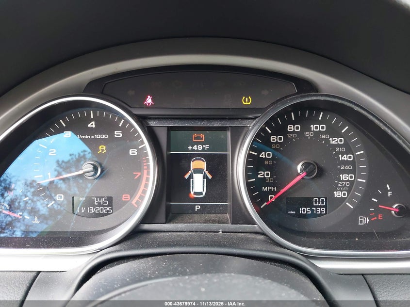 WA1DGAFE5DD012448 2013 AUDI Q7 photo no. 7