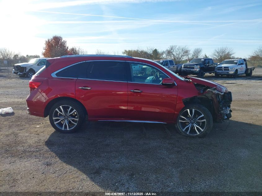 2019 Acura Mdx Advance Pkg VIN: 5J8YD4H83KL015264 Lot: 43679997