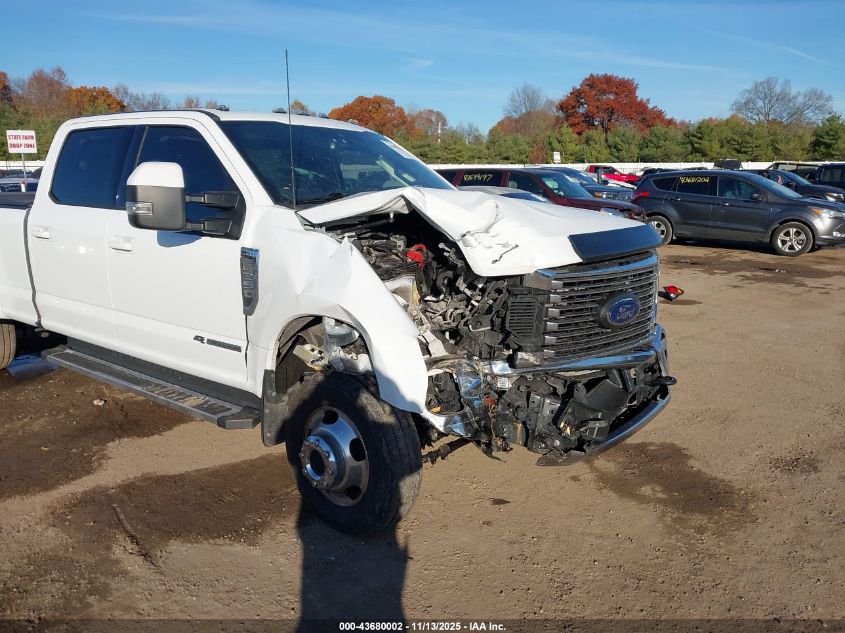 2022 Ford F-350 Lariat VIN: 1FT8W3DT4NEF25242 Lot: 43680002