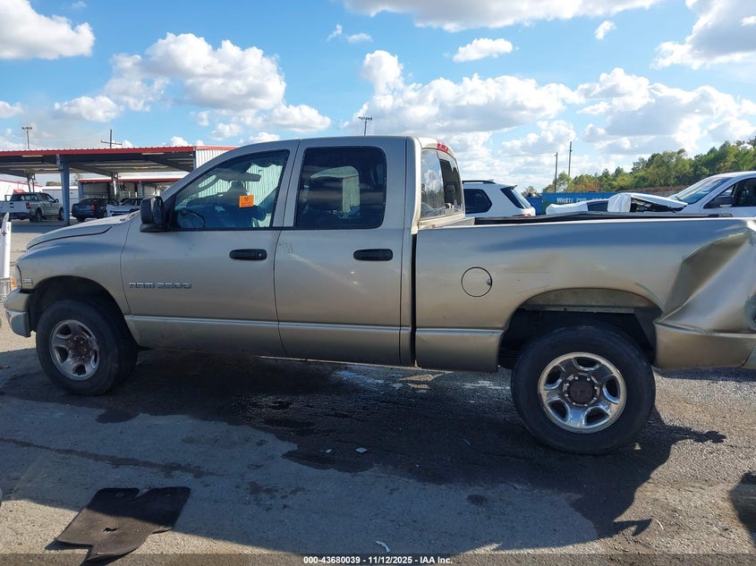 2003 Dodge Ram 2500 Slt/Laramie/St VIN: 3D7KA28DX3G731792 Lot: 43680039