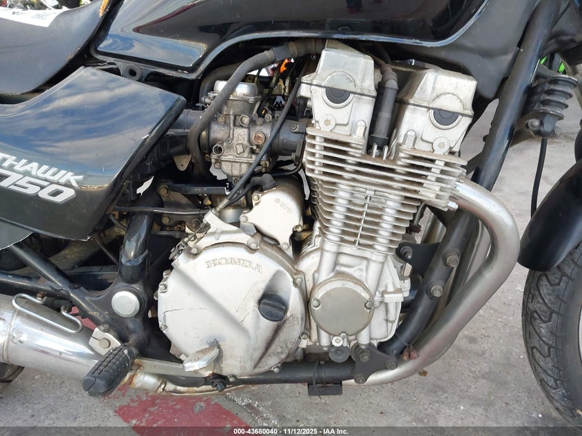 1995 Honda Cb750 VIN: JH2RC380XSM301754 Lot: 43680040