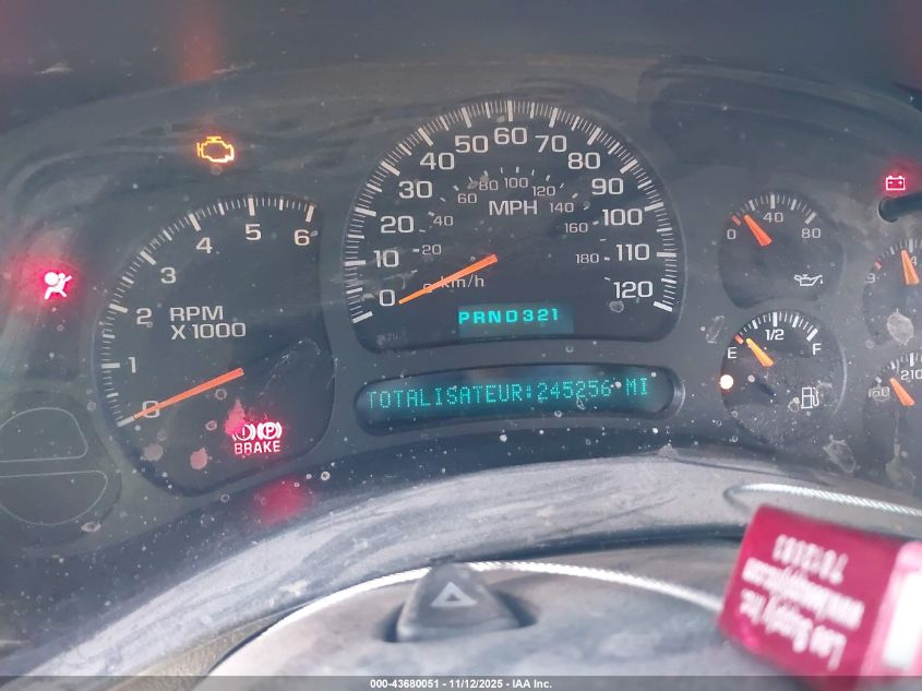 2003 GMC Sierra 1500 Slt VIN: 1GTEK19V13Z221207 Lot: 43680051