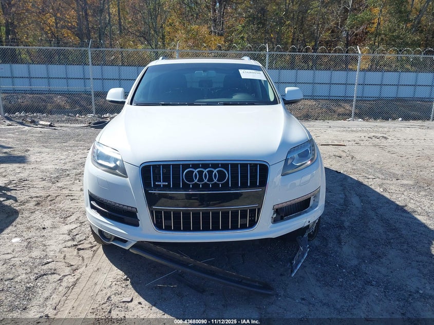2015 Audi Q7 3.0 Tdi Premium VIN: WA1LMAFE9FD023461 Lot: 43680090